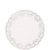 White Round Paper Doilies 12ct