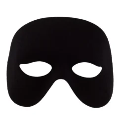 Black Domino Cocktail Mask