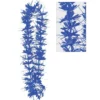 Blue Tinsel Lei