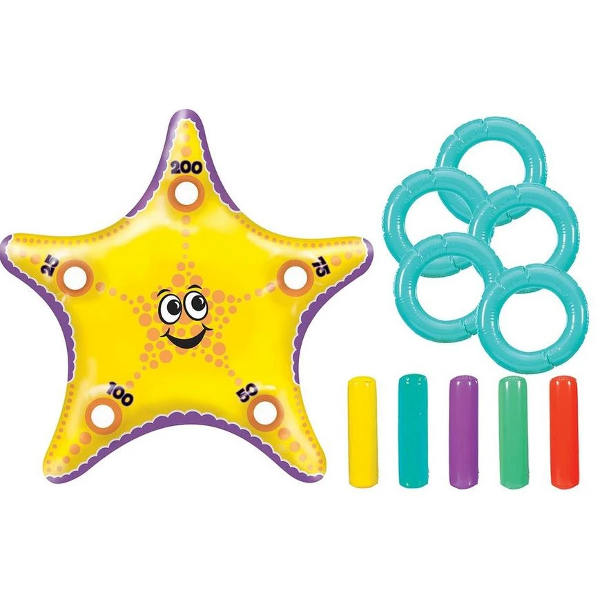 Inflatable Starfish Ring Toss Game 1 Inflatable Starfish Ring Toss Game