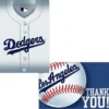 Los Angeles Dodgers Invitations & Thank You Notes For 8