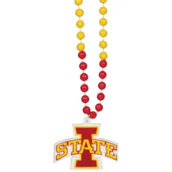 Iowa State Cyclones Pendant Bead Necklace