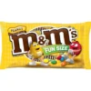Peanut M&M's Milk Chocolate Candies Fun Size Pouches Bag, 16pc