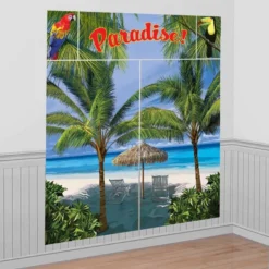 Palm Tree Scene Setter Kit 5pc