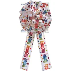 Happy Birthday Gift Bow