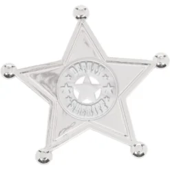 Silver Sheriff Badges 8ct