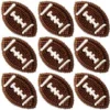 Wilton Football Icing Decorations 9ct