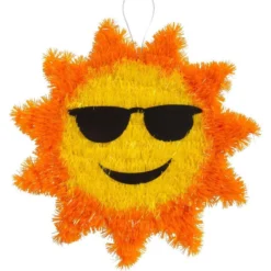Hanging Tinsel Sun