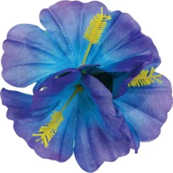 Purple Hibiscus Barrette