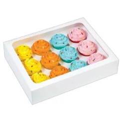 Wilton White Mini Cupcake Boxes 3ct