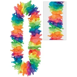 Neon Flower Lei