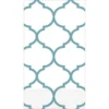 Teal Lattice Premium Guest Towels 16ct