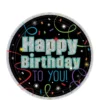 Brilliant Birthday Dessert Plates 8ct