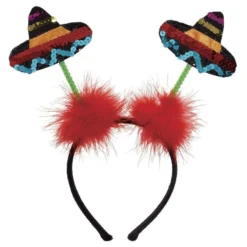 Sequin Sombrero Head Bopper