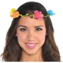 Bright Floral Headwreath