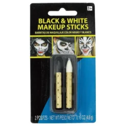 Best Seller 12 Black & White Makeup Sticks 2ct