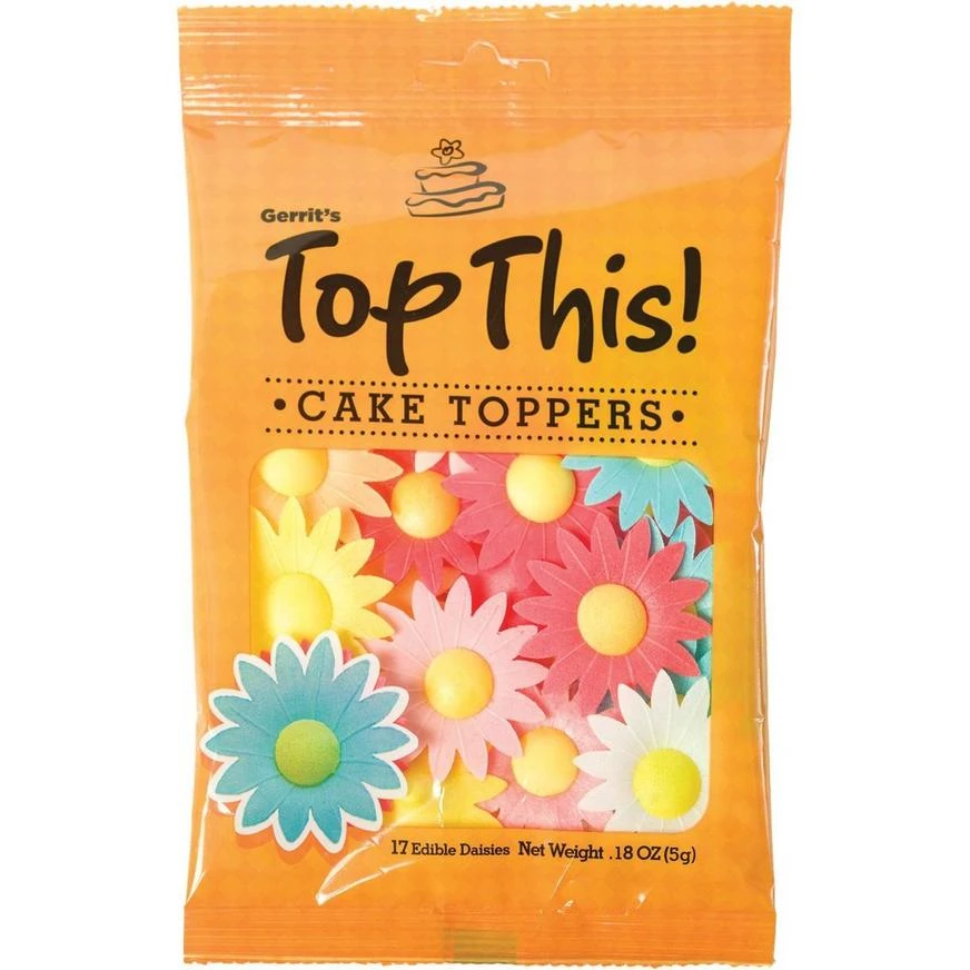 Daisy Icing Decorations 17ct 2 Daisy Icing Decorations 17ct - Image 2