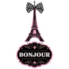 A Day In Paris Bonjour Sign
