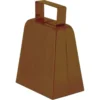 Brown Cowbell