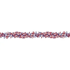 Tinsel Patriotic Garland