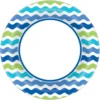 Cool Wavy Stripes Dinner Plates 40ct