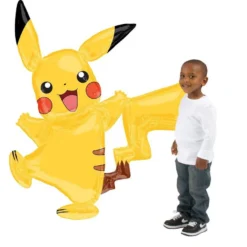 Giant Gliding Pikachu Balloon, 55in