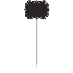 Large Chalkboard Party Picks 12ct