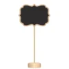Chalkboard Wood Stands 4ct