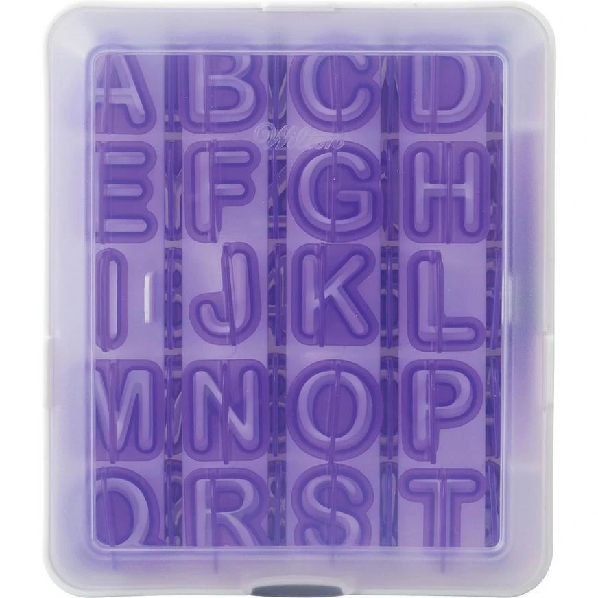 Wilton Alphabet & Number Fondant Cut-Outs Set 42pc 2 Wilton Alphabet & Number Fondant Cut-Outs Set 42pc - Image 2