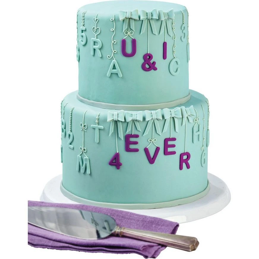 Wilton Alphabet & Number Fondant Cut-Outs Set 42pc 4 Wilton Alphabet & Number Fondant Cut-Outs Set 42pc - Image 4