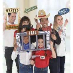 Giant Yeehaw Western Photo Booth Props 12ct