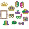 AMSCAN Mardi Gras Photo Booth Props 13ct