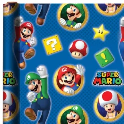 Super Mario Gift Wrap
