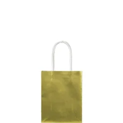 Small Metallic Gold Kraft Bags 24ct