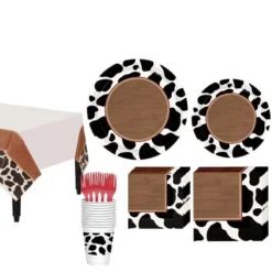 Yeehaw Western Tableware Kit For 16 Guests