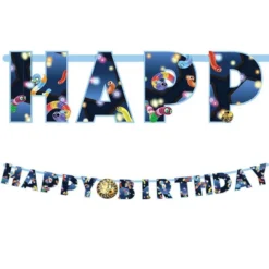 AMSCAN Slither.io Birthday Banner Kit