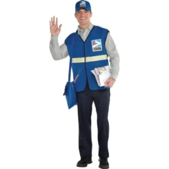 US Mail Carrier Dog Costume