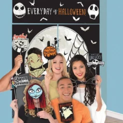 AMSCAN The Nightmare Before Christmas Scene Setter With Photo Booth Props