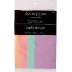 Pastel Tissue Paper 20ct