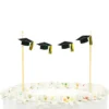 Graduation Cap Banner Cake Topper