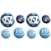 North Carolina Tar Heels Buttons 8ct