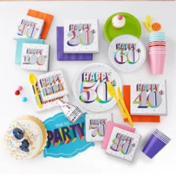 Here's To Your Birthday Number 50 Birthday Candles 2ct -Party Supply Store 835876 02