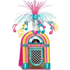 Rock 'n' Roll 50s Jukebox Cascade Centerpiece