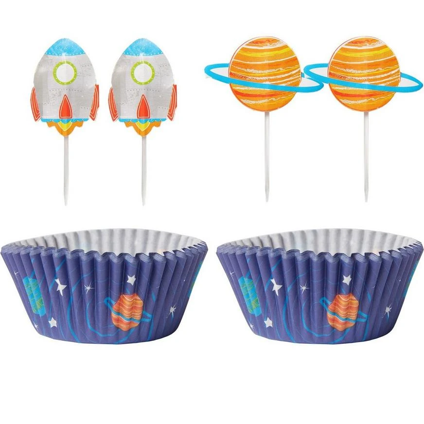 Blast Off Cupcake Decorating Kit For 24 1 Blast Off Cupcake Decorating Kit For 24