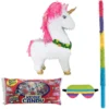 Giant Sparkling Unicorn Pinata Kit With Candy
