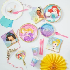 Princess Ariel Lunch Plates 8ct 5 Princess Ariel Lunch Plates 8ct -Party Supply Store 840975 02