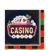 Roll The Dice Casino Lunch Napkins 16ct