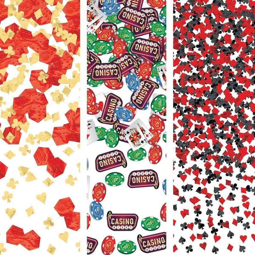 Roll The Dice Casino Confetti 1 Roll The Dice Casino Confetti
