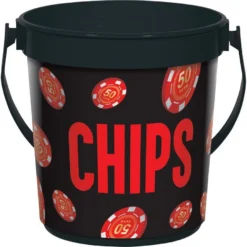 Roll The Dice Casino Chip Bucket