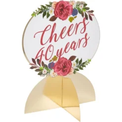 40th Anniversary Rose Centerpiece